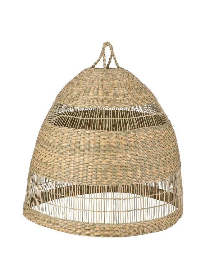 Green Tiger Pendant lamp shade, sedge/handmade, 55 cm - Image 1