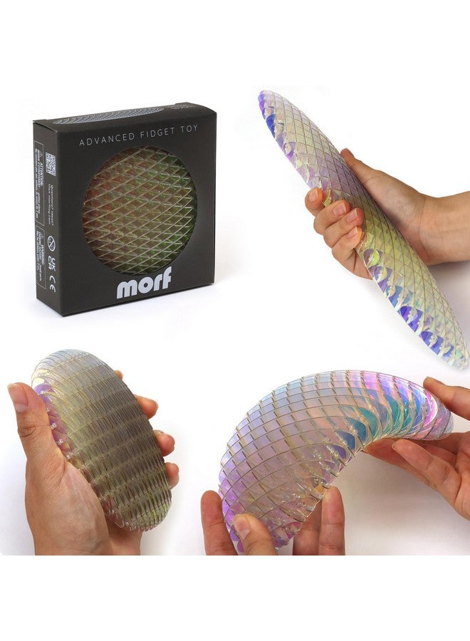 Morf Fidget Worm Toy - Desk Fidgets for Adults - Quiet Worm Fidget Toy Sensory Toys - Fun and Interactive Fidget Toy for Kids - USA Patent Pending Figgy Toys (Unicorn, Big) - Image 1