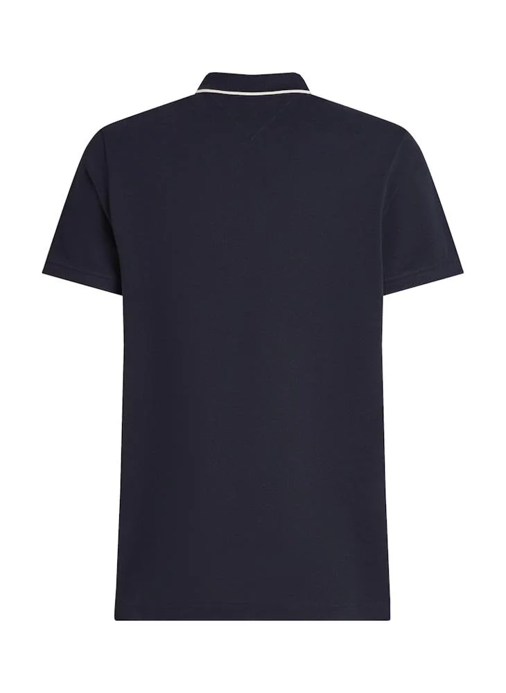 تومي هيلفيغر Graphic Short Sleeve Polo Shirt
