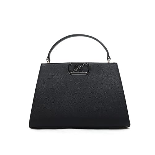 Akiki London Women's Leicester Large Satchel Handbag|4 compartments|Detachable shoulder strap|Premium fabric|Zip Closure|Office Handbag for Women - Image 1
