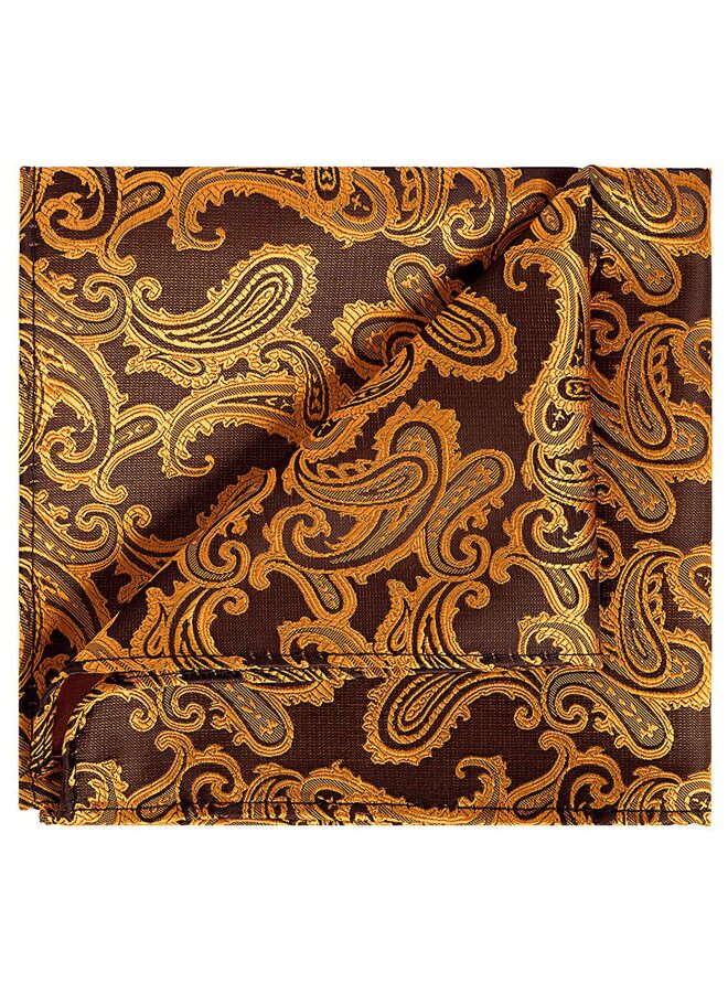 Men's pocket squares, pocket handkerchiefs, suit pocket handkerchiefs, blackberry pocket handkerchief sets, paisley pattern wedding handkerchiefs - Image 1