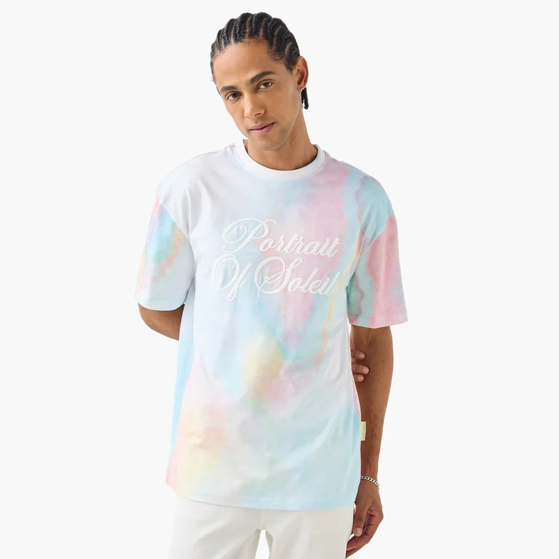 Lee Cooper Printed Crew Neck T-shirt