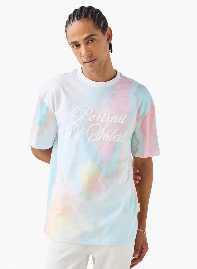 Lee Cooper Printed Crew Neck T-shirt