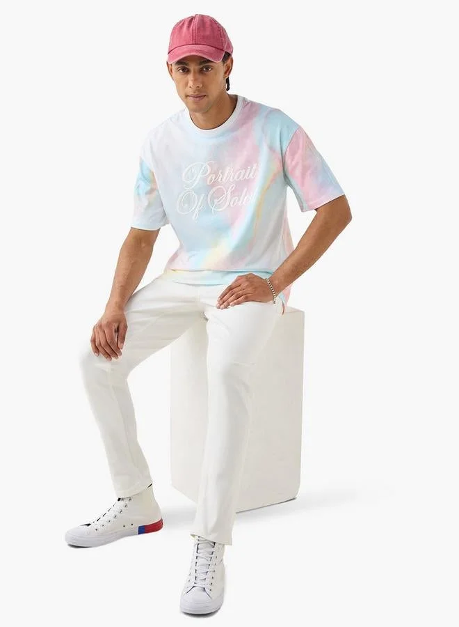 لي كوبر تي شيرت لي كوبر بطبعة وياقة دائرية