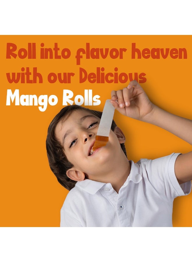 Koala Picks 24pcs Mango Fruit Rolls – No Preservatives – Healthy, Natural Snack for Kids Lunch Boxes & Adults – Made with Mangoes, Apples, and Honey - Nutritious Treat for Lunchbox - Image 4