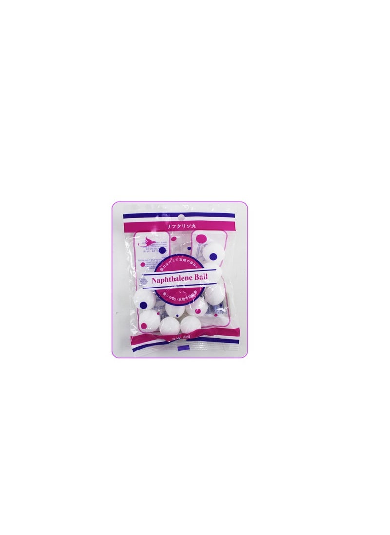 AL QADAH Napthalane Balls 50g, White Color Trusted Moth and Insect Repellent for a Fresh and Fragrance Free Environment  - Image 3