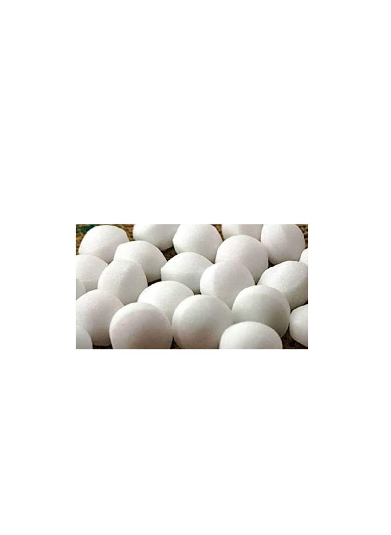AL QADAH Napthalane Balls 50g, White Color Trusted Moth and Insect Repellent for a Fresh and Fragrance Free Environment  - Image 1