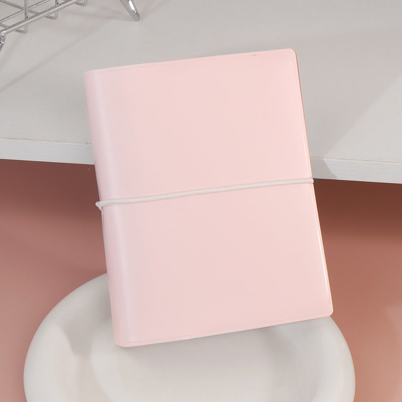 Generic M5 Ring Binder Notebook Transparent DIY Photo Album Tao Yao Powder M5 Band Binder 