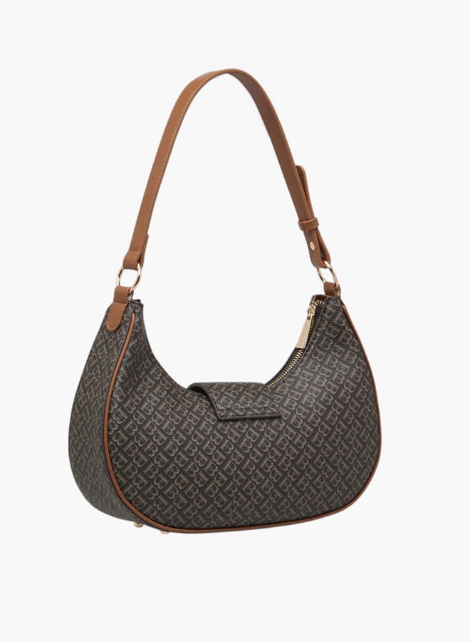 Flora Bella By Shoexpress Women Solid Shoulder Bag with Detachable Strap  - Image 3