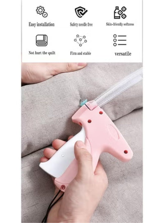 Stitch sewing machine for Clothing,New Quick Clothing Fixer,Mini Quick Repair Garment Sewing Machine, Quilt Fixer，Handheld Sewing Machine Instant Button Garment Connector - Image 5