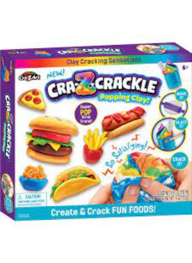 Cra-Z-Art Toh Cra-Z-Crackle Clay Create & Crack Fun Foods 