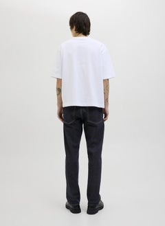 JACK & JONES Jjichris Jjclassic Am 550 Rinse Wash Stright Fit Jeans  - Image 2
