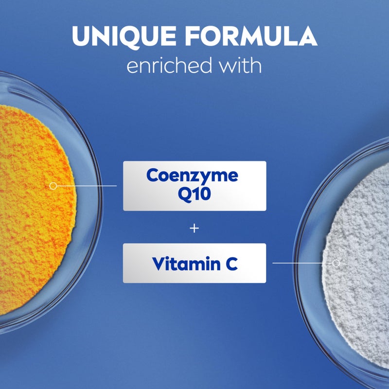 Nivea لوشن الجسم نيفيا لشد البشرة وترطيبها الخفيف مع Q10 وكرياتين، عبوة لوشن لشد البشرة، 16.9 أونصة سائلة زجاجة مضخة، عبوة من 3 - Image 4