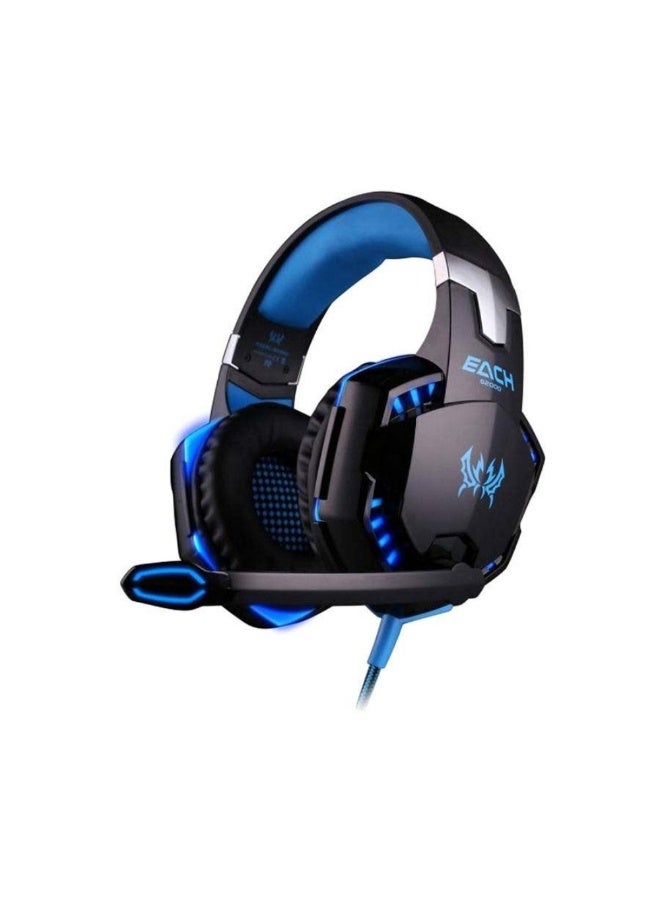 Gaming Wired Over the Ear Headsets with Mic & LED - G2000 Edition For PS4/PS5/Xbox one/Xbox Series/Nintendo Switch And PC - Image 4