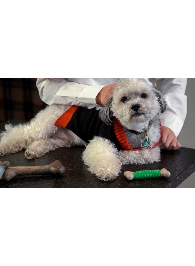 Hero Bonetics Femur & Dental Bones - Dog and Puppy Bones for Aggresive Chewers - Designed for Small Dogs Up to 25 lbs - Chicken, Mint and Beef Flavored (Pack of 3) - Image 3