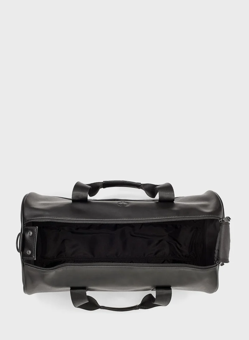 FRED PERRY Embossed Duffel Bag
