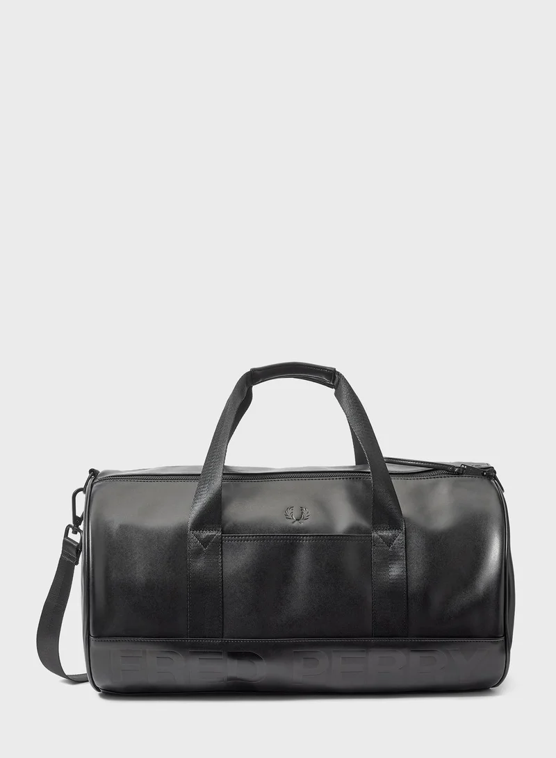 FRED PERRY Embossed Duffel Bag