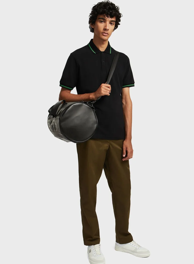 FRED PERRY Embossed Duffel Bag