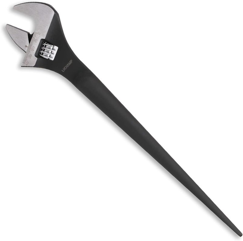Lichamp 16-Inch Adjustable Construction Spud Wrench - Image 1