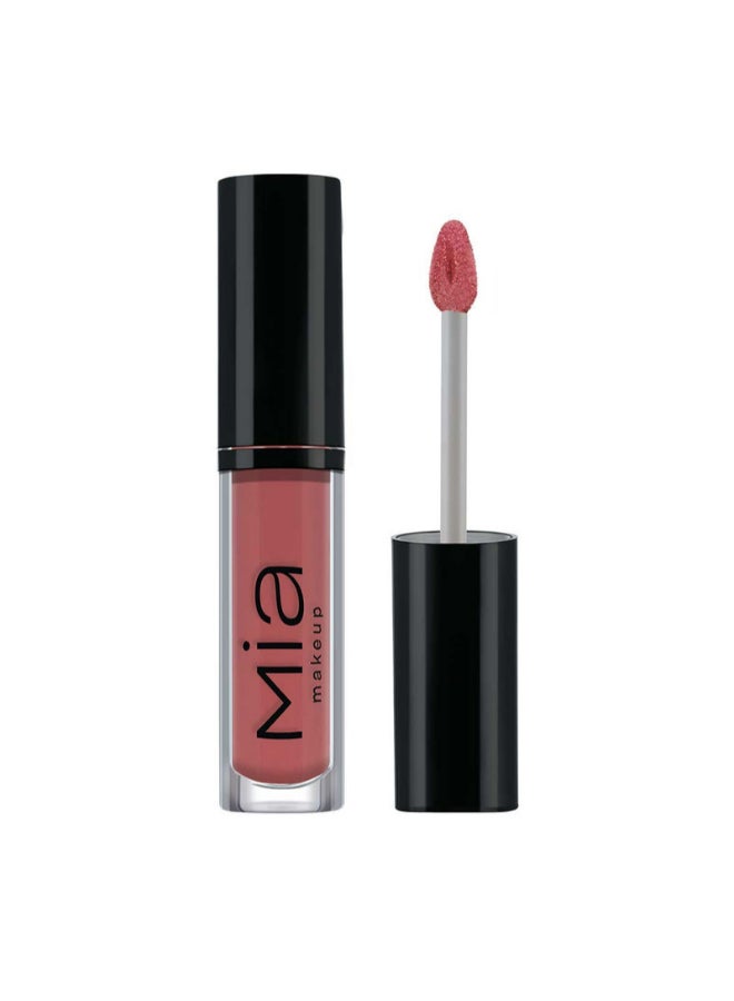 Mia Makeup Dress Me Matte Liquid Lip Brown Pink  - Image 1