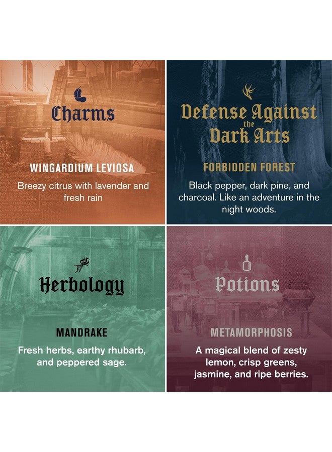 Every Man Jack Harry Potter Collectors Body Wash Gift Set - Includes 4 Body Washes with Clean Ingredients & Hogwarts Inspired Scents - Forbidden Forest, Charms, Herbology, Potions - Image 4