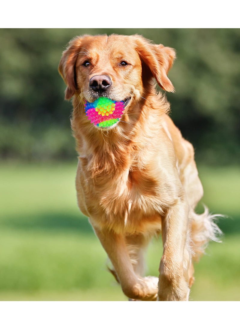 Generic - 2-Pack LED Flashing Dog Balls, Interactive Glow-in-the-Dark Bouncing Toys for Dogs and Puppies, Elastic Light-Up Balls for Fun Playtime and Exercise - Image 1
