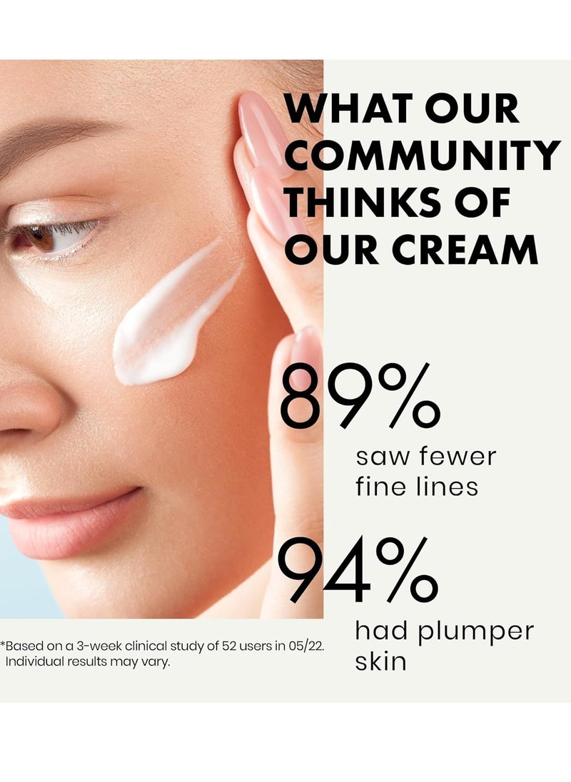 Eclat Skincare Plump & Smooth - Vitamin C Face Moisturizer + Retinol Face Moisturizer Night Cream - 100% Vegan & Dermatologist Developed  - Image 2