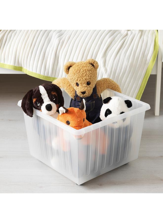erorex Storage Crate With Castors, White, 39X39 Cm - Image 3