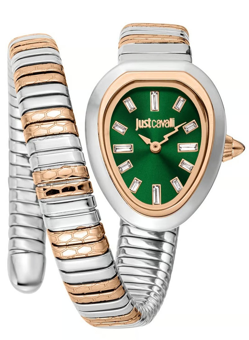 JC Justcavalli Signature Snake Women's Watch JC1L222M0075 - Image 1