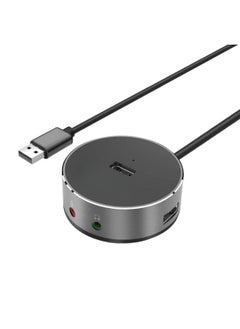 Generic 6-Port USB Hub with Audio Support – Sleek Design  - Image 1