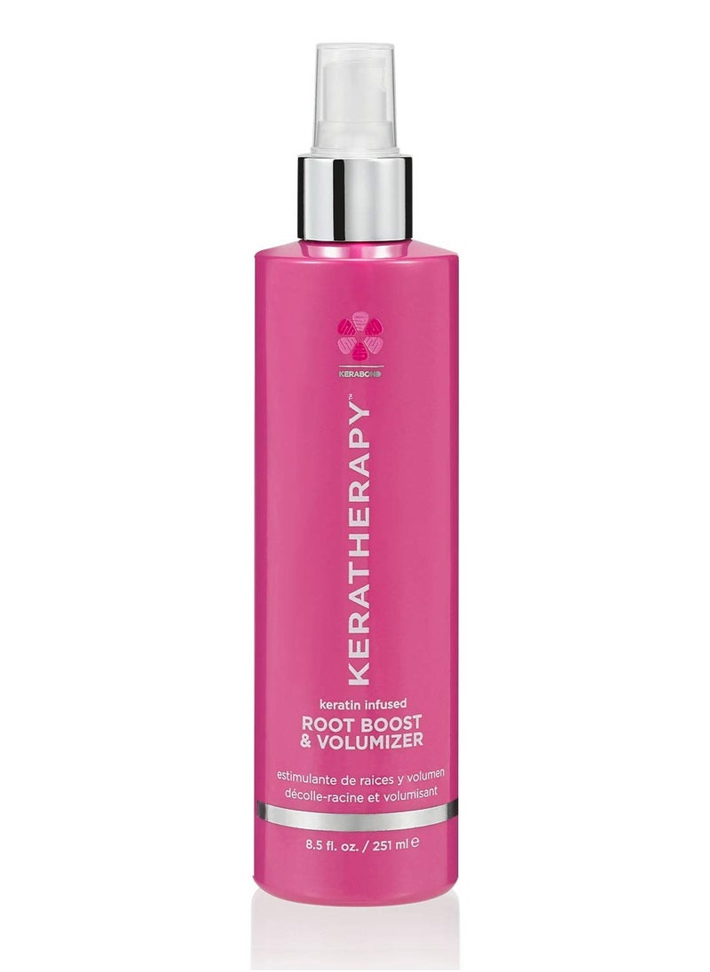 KERATHERAPY Keratherapy Keratin Infused Volume Root Boost and Volumizer Spray, 8.5 fl. oz., 251 ml - Root Booster for Hair Volume with Kerabond Technology, Hemp Seed Oil, Sea Kelp, & Hydrolyzed Silk  - Image 1
