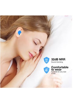 Excefore 18 Pairs Ear Plugs for Sleeping Soft Reusable Moldable Silicone Earplugs Noise Cancelling Earplugs Sound Blocking Ear Plugs with Case for Swimming  - Image 4