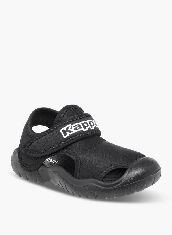 كابا صنادل أولاد بطبعة شعار وإغلاق بشريط لاصق - Image 2