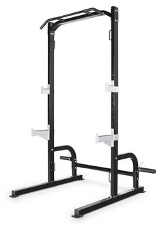 Marcy Sm-8117 Squat Rack – Durable, Adjustable Strength Training Equipment With Multi-Grip Pull-Up Bar, Olympic Plate Storage, And Space-Saving Design For Home Gym  - Image 1