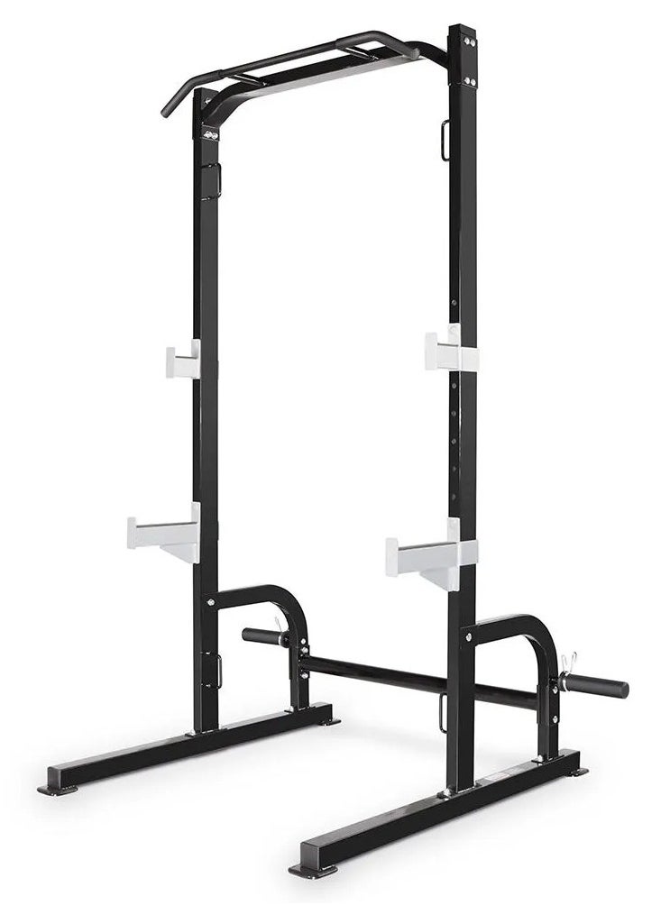 Marcy - Sm-8117 Squat Rack – Durable, Adjustable Strength Training Equipment With Multi-Grip Pull-Up Bar, Olympic Plate Storage, And Space-Saving Design For Home Gym - Image 1