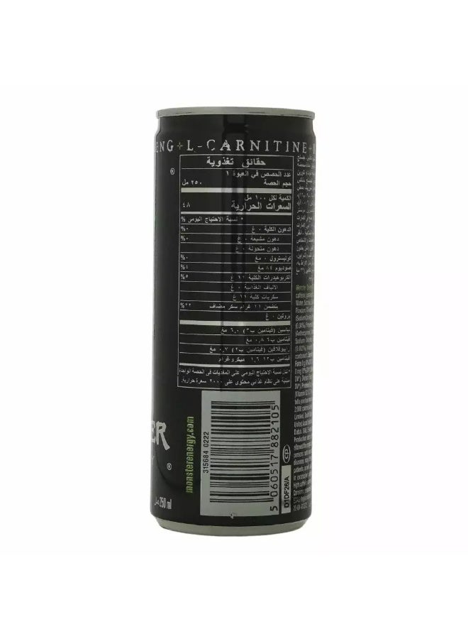 Monster Energy Drink, Carbonated Energy Drink Can- 250ml - Image 2