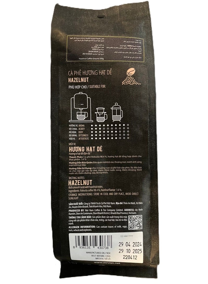 MR.VIET MR. VIET "HAZELNUT'' Ground Coffee - Image 2