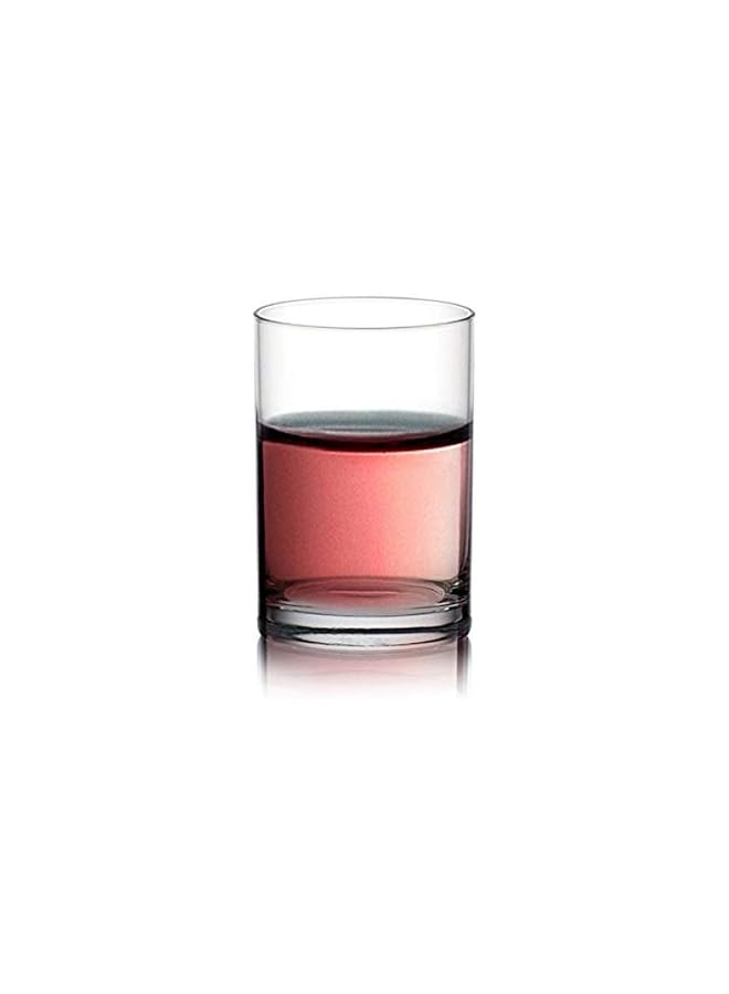 S-TOP Fin Line Juice Glass, Set Of 6, Clear, 175 Ml, B01206, Beverage Glass, Liquid Tumbler, Water Glass, Juice Glass, Citrus Glass - Image 2