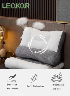 LEOKOR Super Ergonomic Pillow Protect Your Neck and Spine, Suitable for All Sleeping Positions Cervical Contour Pillow Neck, Orthopedic Pillow for Neck and Shoulder Pain  - Image 4