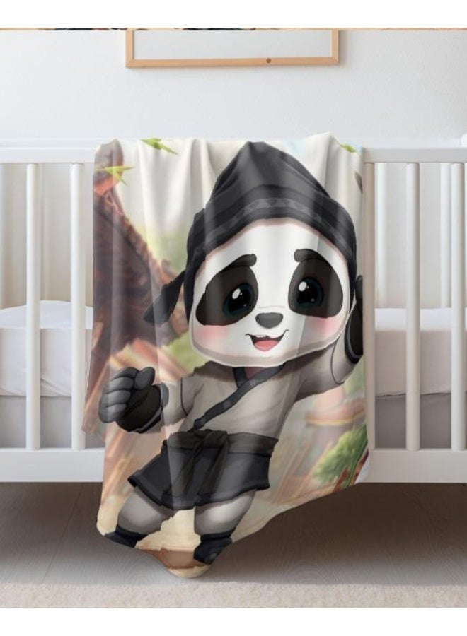 general Children's or student cartoon flannel thin blanket (warm and comfortable, suitable for sleep, games) 100cm*150cm - 91 - Image 1