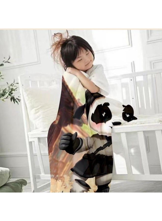 general Children's or student cartoon flannel thin blanket (warm and comfortable, suitable for sleep, games) 100cm*150cm - 91 - Image 3