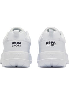 U.S. Polo Assn. Men's White Low-Top Sneakers - Lightweight Lace-Up Design, Comfortable for Everyday Outfits  - Image 5