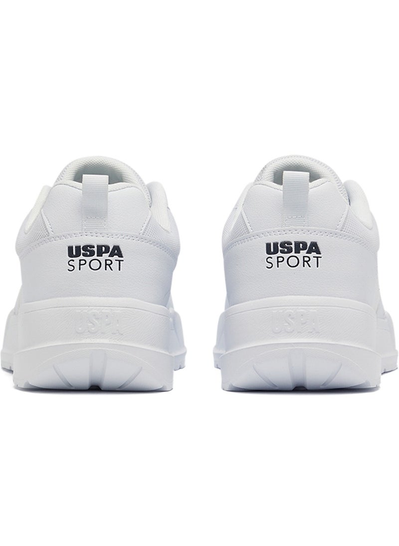 U.S. Polo Assn. - Men's White Low-Top Sneakers - Lightweight Lace-Up Design, Comfortable for Everyday Outfits - Image 1
