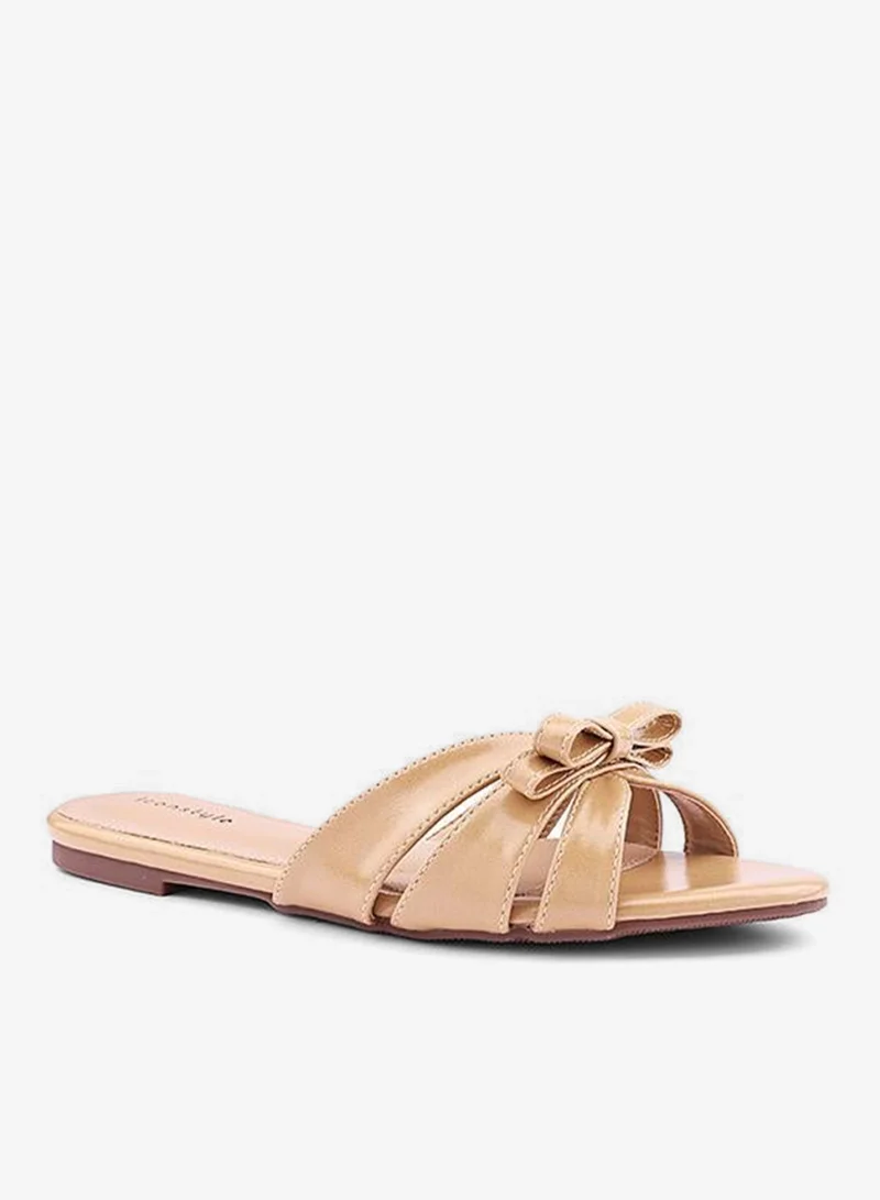 IconStyle Embellished Slide Sandals