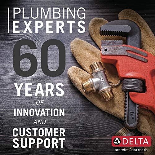 Delta Faucet Shower Handle Renovation Repair Trim Kit for Delta 600 Series Tub, Chrome RP54870 - Image 3