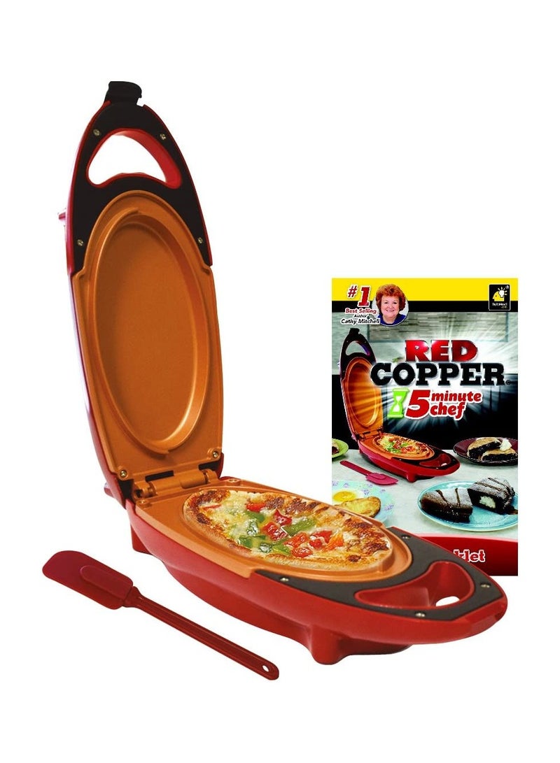 Red Copper مقلاة عجة غير لاصقة من ريد كوبر 5-Minute Chef - Image 1