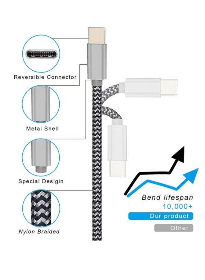 USB B to USB C Printer Cable 1.5m, USB C to USB B MIDI OTG Cord Type C Printer Cable for MacBook Pro, Air, USB C MIDI Cable for Yamaha Casio Digital Piano MIDI Controller DJ Controller - Image 3
