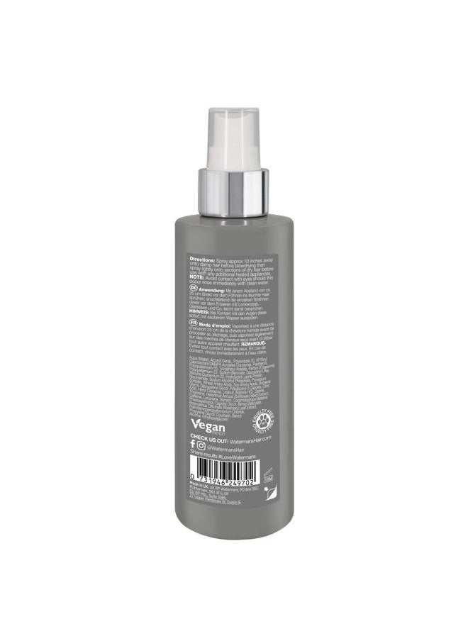 Watermans - Protect Me Thermal Protection Spray, Iron Straight Heat Spray that helps Resist Heat Damage to Hair & Tame Frizz, Pre-Iron Spray Leave-In 6.67 Oz - Image 1