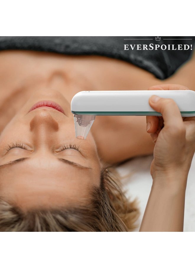 EverSpoiled! Blackhead Remover Vacuum W Ion Nutrient Infusion Firming Lifting & Led Display Gentle Pore Vacuum Blackhead Remover Tool Face Vacuum Pore Cleanser W 6 Probes & 3 Adjustable Face Suction  - Image 5