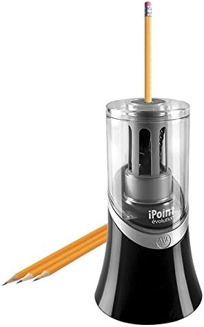 Westcott Westcott 14888 iPoint Evolution Electric Pencil Sharpener Black and Silver - Image 2